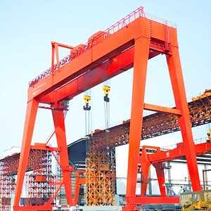 Grue <span class=keywords><strong>portique</strong></span> à double poutre de type MGH pour extérieur, grande capacité de levage, hauteur de levage 10 m, garantie 1 an - Product Image 3