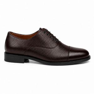 Zapatos Oxford de Cuero Genuino, Calzado Formal con Cordones Clásicos, Cómodos para Oficina, Fabricante Mayorista - Product Image 2
