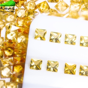 อัญมณีแซฟไฟร์สีเหลืองหลวมธรรมชาติของกรุงเทพ - Product Image 1