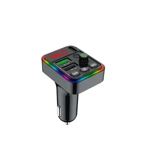 Cargador de coche eléctrico portátil Tecnología PD Carga rápida Conexión inalámbrica para coche Reproductor de MP3 Cargador de coche