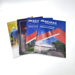 Impressão personalizada de boa qualidade de catálogo de brochuras, folhetos, revistas e livros da moda