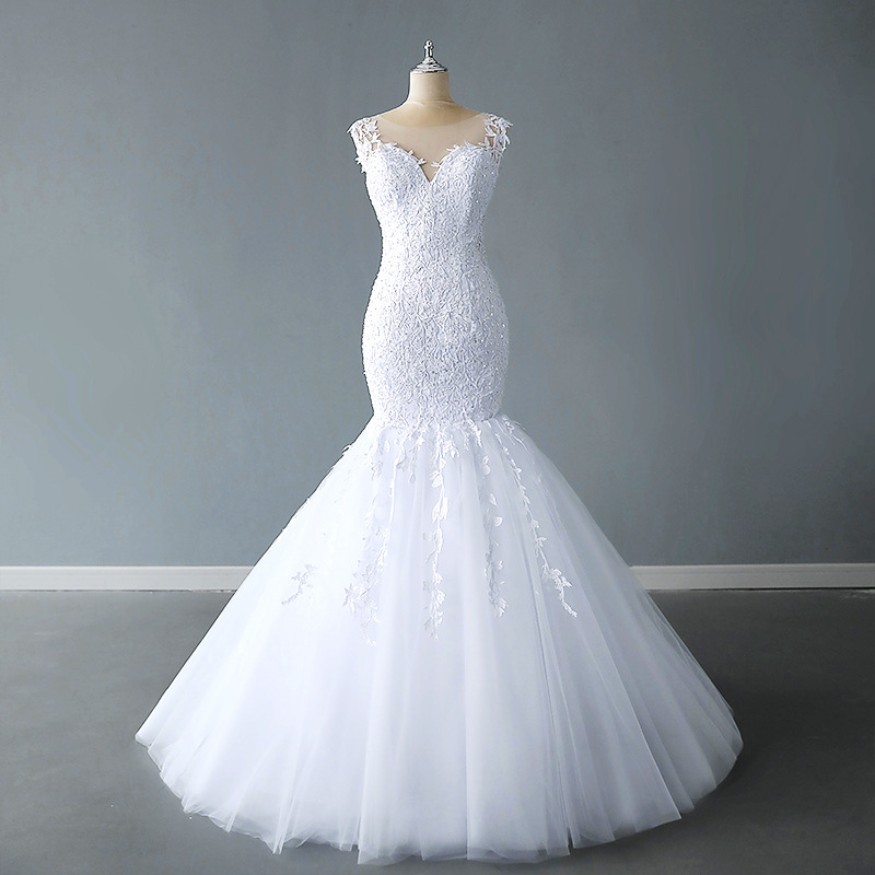 chinese dress ladies Amazon.com: QXMYOO Women Boat Neck Mermaid Wedding Dresses for Bride  Strapless Floral Bridal Gowns Ivory : Clothing, Shoes & Jewelry