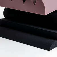Panneau acoustique en mousse haute densité pour pièges à basses, absorbeur de son microporeux pour coin de studio et home cinéma