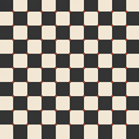 Tapis de Mahjong Bistro Checker sans règles, 31,5x31,5 pouces, tapis de poker, housses de table réutilisables, tissu de Mahjong, tapis pour tuiles de Mahjong