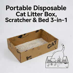 Boîte à gratter pour <span class=keywords><strong>chat</strong></span> recyclable en gros, tapis à gratter pliable, lit pour <span class=keywords><strong>chat</strong></span>, garderies pour animaux et magasins d'accessoires pour animaux - Product Image 2