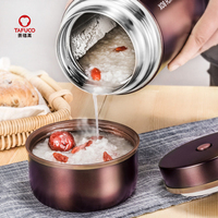 Pot alimentaire thermique en acier inoxydable à Double paroi, isolé sous vide, produits chauds