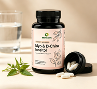 Capsules végétaliennes de Myo-Inositol et D-Chiro-Inositol à marque privée OEM/ODM pour l'équilibre hormonal – Complément alimentaire certifié GMP
