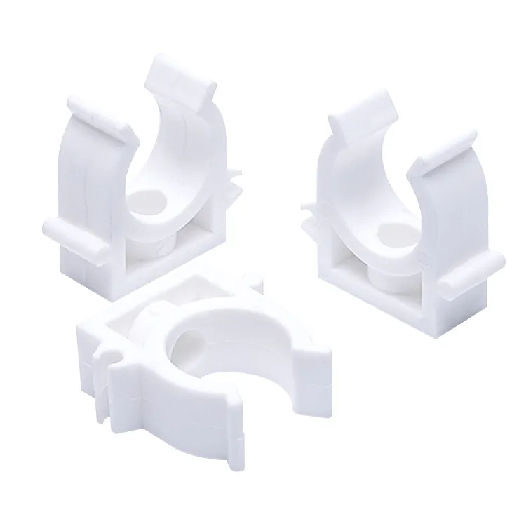 TPS Pipe clamp Different models can be linked plastic wall cable clip Commonly used in decoration pipe clip