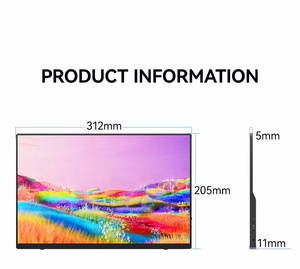 Hight Quality 1920*1080 Full HD 14 Inch Touch Screen Portable Monitor Aluminum Thickness USB Interface Portable Monitor - Product Image 4