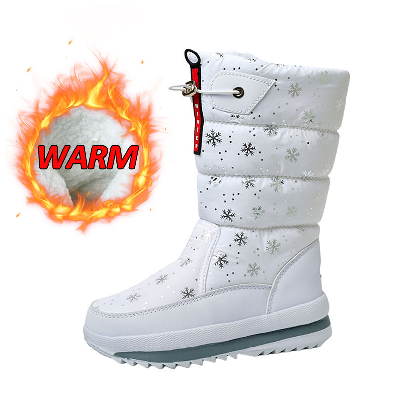 เกล็ดหิมะสีขาว