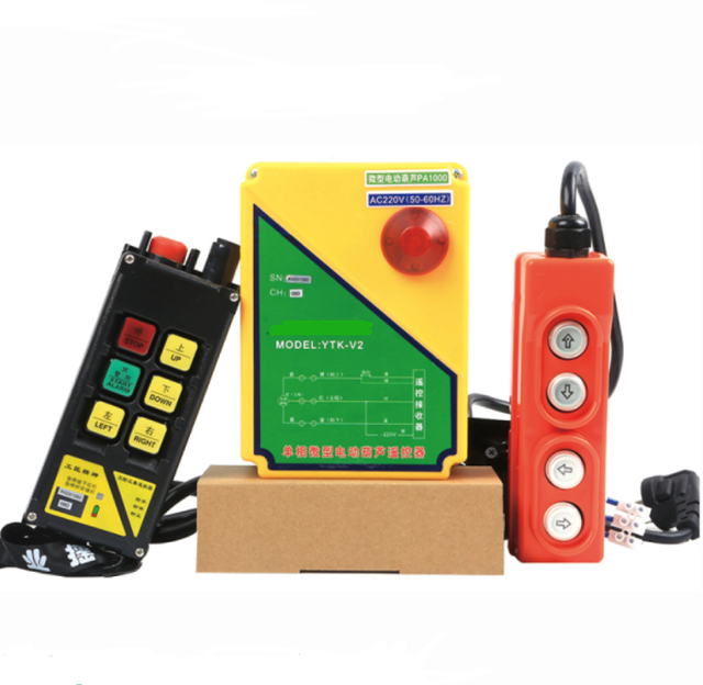 Waterproof Industrial Wireless Remote Controller Switch for Electric Chain Hoist Crane Control