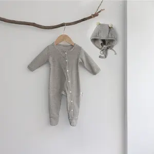 Ropa de bebé Primavera y otoño Traje de gateo de bebé de manga larga con ropa para niños