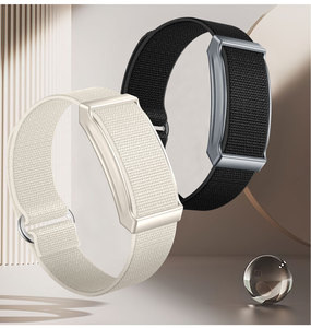 Bracelet intelligent en métal tendance sans écran, à porter au poignet ou au bras, confortable, pour le sport, la santé, la surveillance de la fréquence cardiaque et de l'oxygène sanguin - Product Image 2