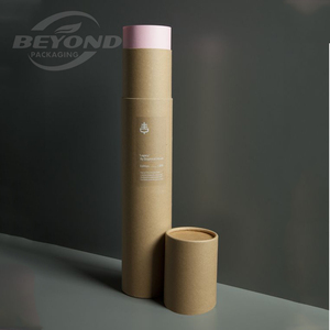Chất Lượng Cao Bán Buôn Dài Xi Lanh Giấy Tùy Chỉnh In Nhỏ Dài Thân Thiện Với Môi Ống Bao Bì Hộp Cho Hương Thanh - Product Image 3