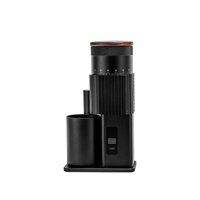 New 1kg Al-alloy Body 420 Stainless Steel Conical Burr 60 Rpm Mini Type C Usb Rechargeable Portable Electric Coffee Grinder