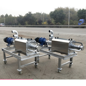 Machine de séparation solide-liquide pour la transformation d'engrais organiques avec moteur, haute productivité, facile à utiliser - Product Image 1