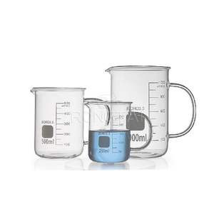 रोंगताई 10000 मिलीलीटर ग्लास बीकर चीन कारखाने 1101-2 250 मिली कम फॉर्म क्वार्ट्ज ग्लास बेकर। - Product Image 6