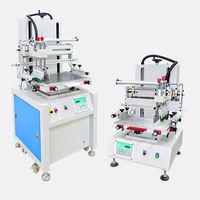 Imprimante de sacs non tissés, machine d'impression sérigraphique de bureau avec table d'impression sous vide pour film PVC, papier, plastique, tissu, sac