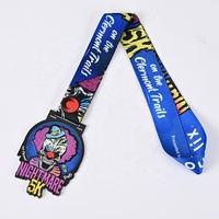 Médaille personnalisée en métal, trophée, souvenir, médaillon, design ajouré, découpe, estampage, émaillage, impression, récompense personnalisée