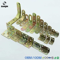 Connecteur d'angle en fer T/L/Droit pour support de panneau, meuble, cadre de lit, support d'armoire