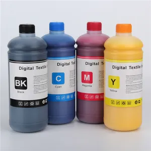 Tinta de impressão têxtil digital de pigmento/solução de limpeza/líquido de pretratamento