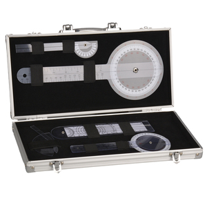 Premium <span class=keywords><strong>Metal</strong></span> kutu ile 5 adet gonyometresi seti - Product Image 4