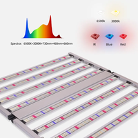 Lampu Tumbuh LED UV 800W 1000W Aluminium Evo LM301H/LM301B/LM281B IP65 Tambahan untuk Pertumbuhan dan Pembungaan Tanaman
