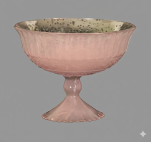 Cuenco de Cristal con Pedestal Estilo Vintage, Elegante Centro de Mesa Decorativo con Base, Plato para Servir Frutas, Decoración para Mesa de Boda y Hogar, Vajilla - Product Image 4