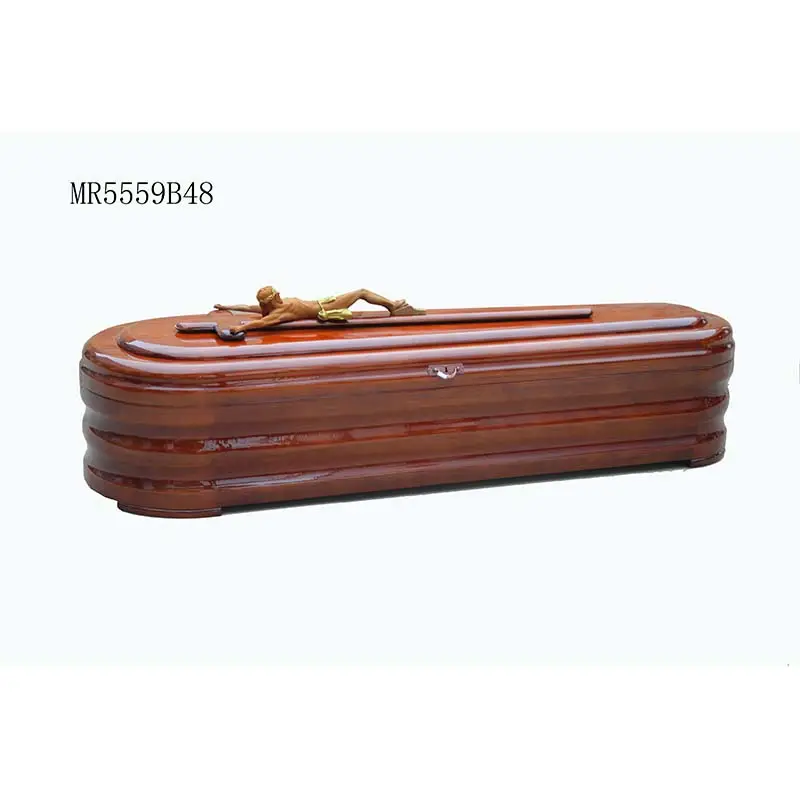 factory price Europe Funeral coffins funeral supplies adult caskets & urns cremation coffin