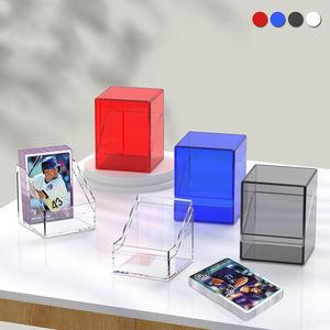 Cajas de Acrílico Transparente de Alta Calidad para Cartas Coleccionables Tcgmtg, Caja de Almacenamiento para Cartas Deportivas Mtgtcgpsa - Product Image 5