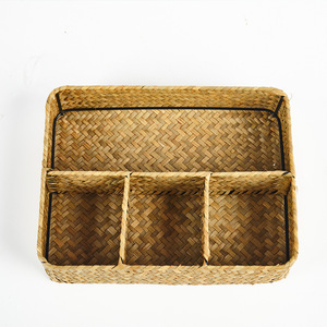 Boîte d'organisation islamique pour le Ramadan, mois de jeûne religieux, musulmanisme, boîte cadeau Ramadan, plateau de service en rotin tressé à compartiments - Product Image 3