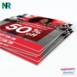 Custom Advertising Board Corrugated UV Full Color Printing Waterproof <b>PVC</b> <b>Sheet</b> PP Material Cutting Processing Service - Product Image 3