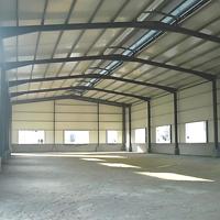 Poulailler en structure acier sur mesure, grande taille, facile à assembler, préfabriqué pour l'élevage avicole