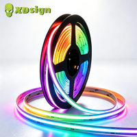 Bande lumineuse LED RGB COB XDSIGN Magic-Color 12MM 21W/m 24V programmable AE 784 LED/m, ruban lumineux linéaire pour éclairage intérieur