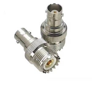 50ohm UHF so239 nữ Jack ổ cắm để BNC nữ Jack RF Coax Coaxial <span class=keywords><strong>Adapter</strong></span> cho không dây Lan CCTV Wi-Fi Radio Antenna - Product Image 1