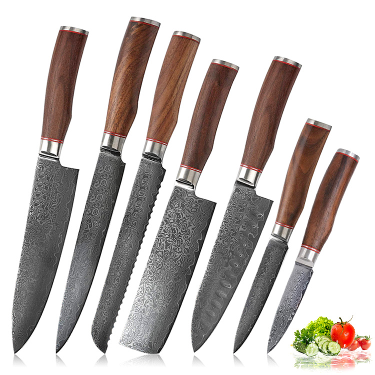 New Arrival 8 Inch Custom Japanese Quality Kitchen Knife Vg10 Damascus