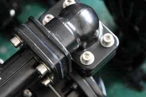 משאבת דיאפרגמה להעברת אבקה יבשה המופעלת באוויר דחוס עבור עמילן סיד מלט חול - Product Image 6