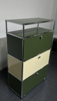 Bureau de travail modulaire en acier inoxydable, personnalisable