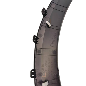 Moldura de rueda de guardabarros delantero de plástico de alta calidad genuina 87711IX000/87712IX000 reemplazo de ceja de Rueda delantera para 2024 Kia Sonet - Product Image 3