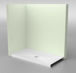 Base alta para <span class=keywords><strong>baño</strong></span> Oem forma rectangular Base <span class=keywords><strong>de</strong></span> ducha pequeña bandeja <span class=keywords><strong>de</strong></span> base <span class=keywords><strong>de</strong></span> ducha antideslizante - Product Image 1