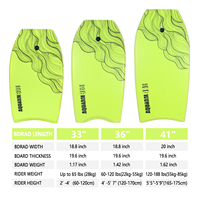 Planches de sport aquatique de haute qualité planche de surf planche de surf EPS Core Bodyboard Ocean Water planche de surf