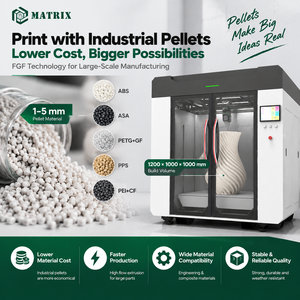 เครื่องพิมพ์แบบ Additive Manufacturing ขนาดใหญ่ FGF สำหรับการผลิตต้นแบบในโรงงาน ขนาด 1200×1000×1000 มม. - Product Image 5