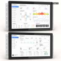 Terminal Inteligente para Agricultura, Montaje Empotrado, Android Todo en Uno, 7/10.1/15.6/21.5 Pulgadas, RK3562 RK3568, HMI, Biblioteca de Información, Mostrador