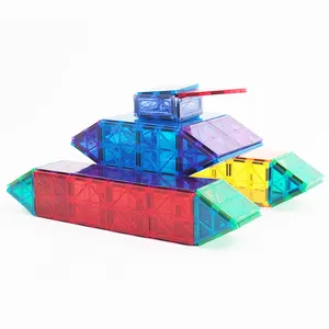 Ensembles de blocs de construction magnétiques 3D éducatifs Pack d'extension de carreaux magnétiques Starshine éducatifs pour enfants