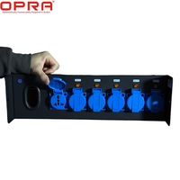 Système d'alimentation portable audio OPRA Power 8 32A 220V 6 canaux 10A sorties, disjoncteurs DZ47 40A, garantie 3 ans, scène, concert
