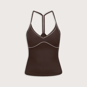 Mono Deportivo Ecológico con Ribete en Contraste, Leggings Largos de Yoga para Fitness, Ropa Deportiva para Mujer - Product Image 5