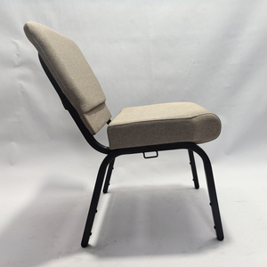 Vente en gros d'usine, chaise de culte rembourrée de théâtre populaire moderne et bon marché, chaise d'église empilable - Product Image 5