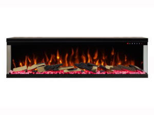 <span class=keywords><strong>Cheminée</strong></span> électrique décorative à 3 faces en verre de 72 pouces, <span class=keywords><strong>insert</strong></span> autoportant pour une utilisation en intérieur, foyers, hôtels - Product Image 2