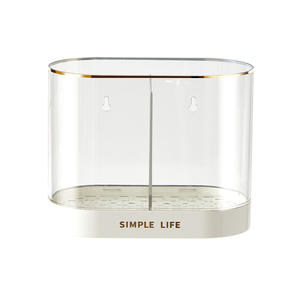 Support à baguettes multifonctionnel Simple Life avec drainage, organisateur de cuisine mural ou à poser sur comptoir, hauteur 6-7,9 pouces - Product Image 5