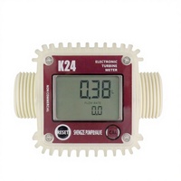 Débitmètre numérique à section variable K24 pour eau, jauge de débit d'eau liquide, OEM, plastique, précision 1%, 10-120L/min, 1.0Mpa, outil de test